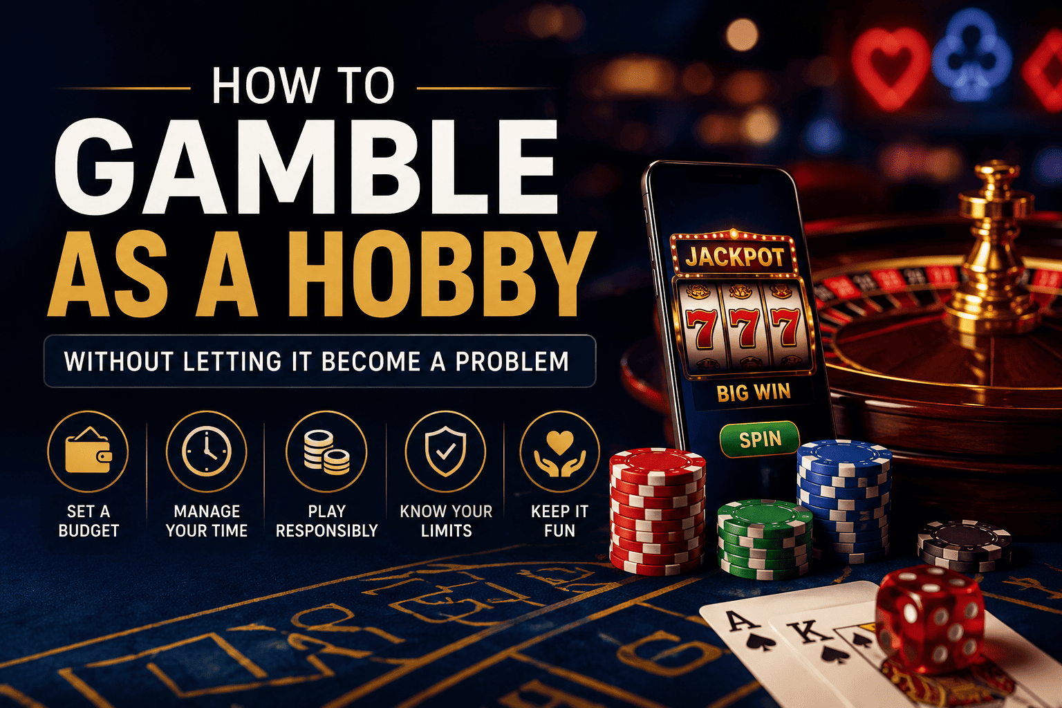 How to Gamble as a Hobby Without Letting It Become a Problem
